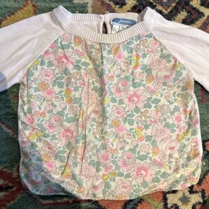 Jacadi Liberty floral print sweater